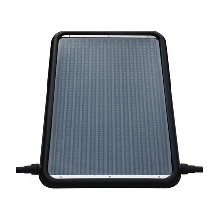 FLOWXTREME Flowxtreme NS1002 21 in. Solar Flat-Panel Heater for AG Swimming Pools; Black NS1002
